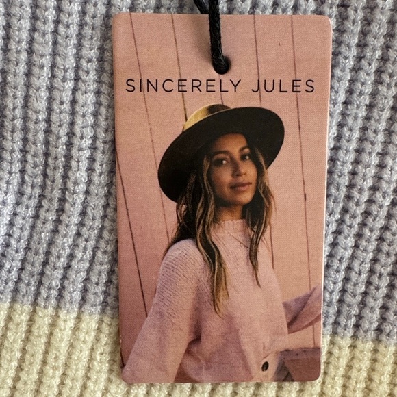 Sincerely Jules Pastel Striped Sweater - Picture 6 of 9